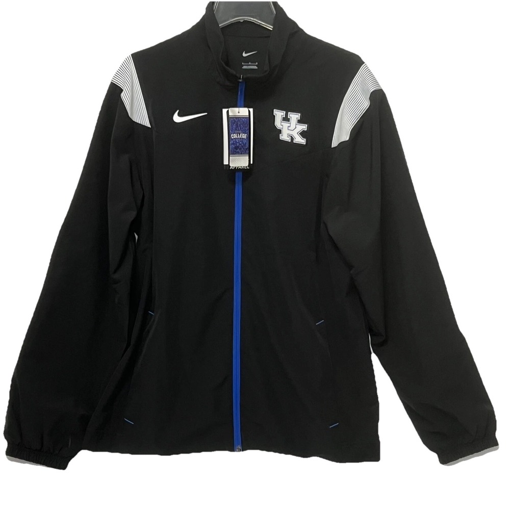 Kentucky University Wildcats Nike Football Full Zip Jacket Embroidered Men Large